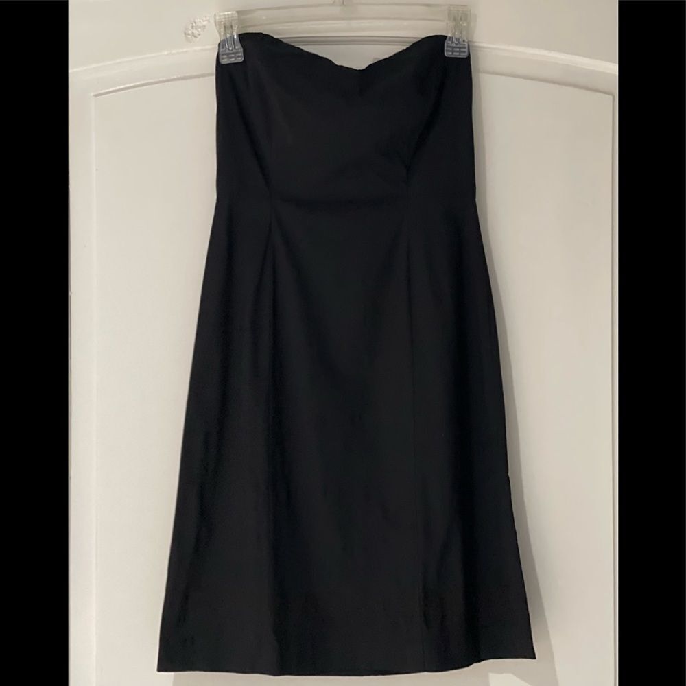 Ann Taylor stretch strapless dress in excellent condition